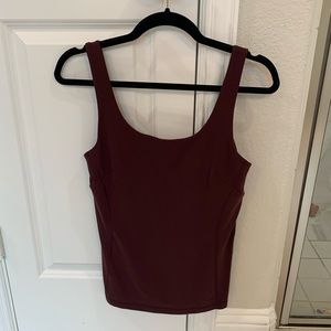 Lululemon Burgundy Tank